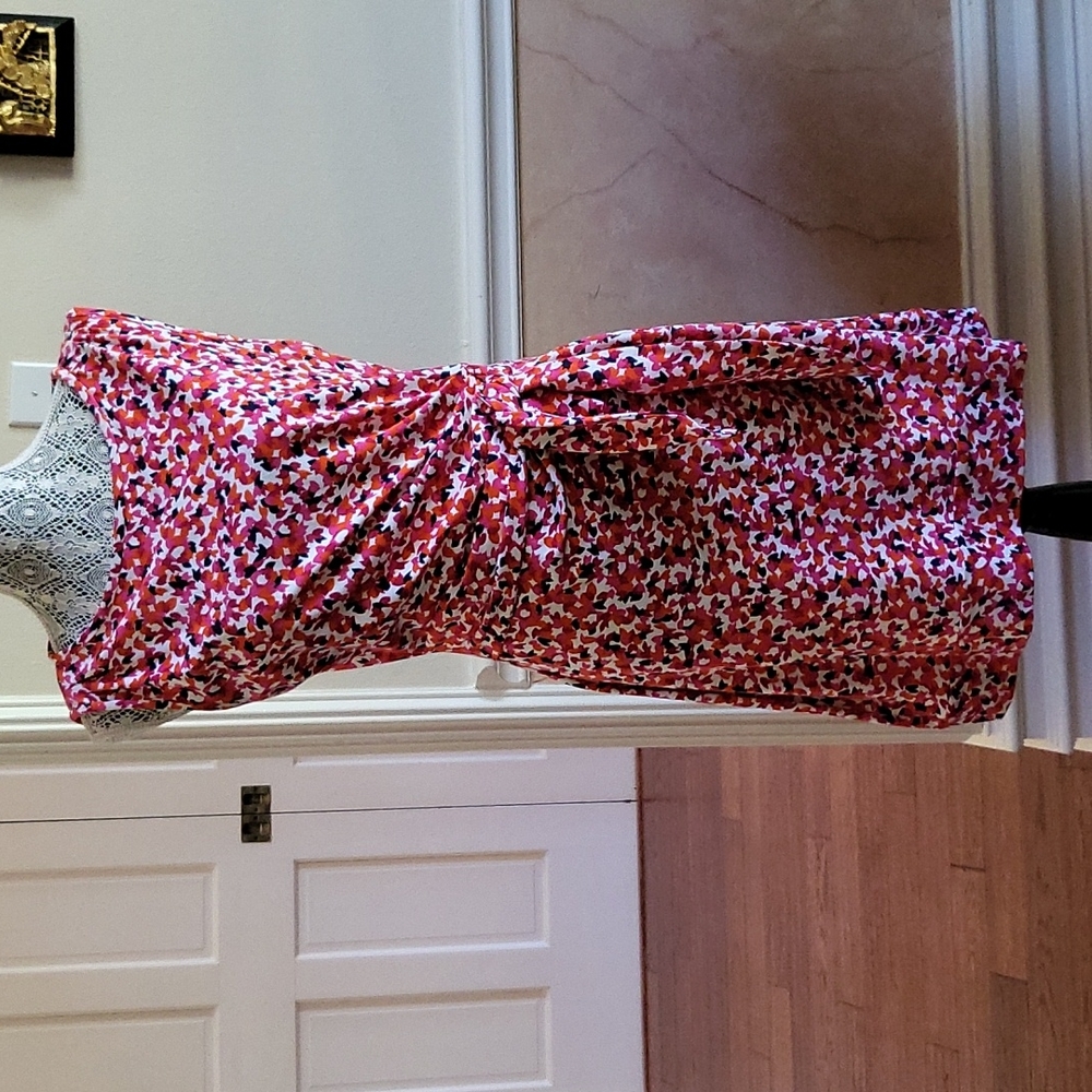 Diane Von Furstenberg 'New Della' Side Tie Sleeveless Dress